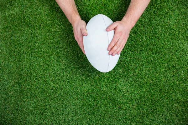 Jugador de rugby anotando un intento —  Fotos de Stock