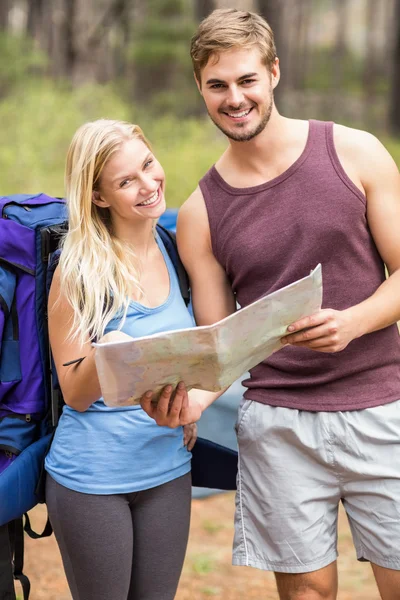 Joggers camera kijken — Stockfoto