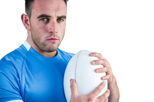 Jogador de rugby olhando para a câmera — Fotografia de Stock