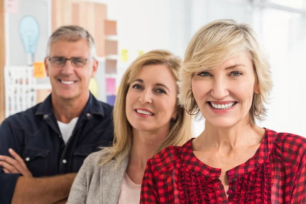 Business team looking at the camera — Stock Photo, Image