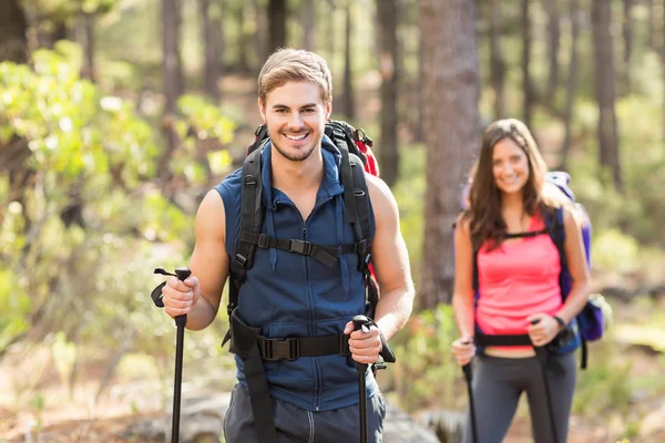 Joggare tittar på kameran — Stockfoto