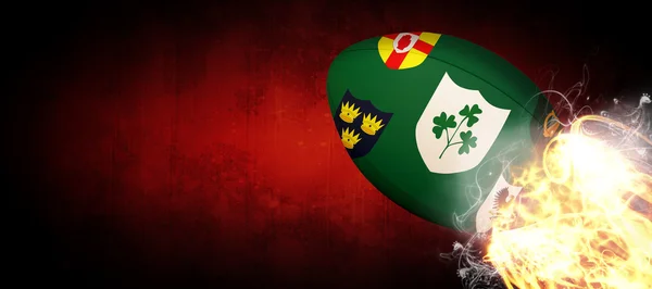 Ballon de rugby ireland — Photo