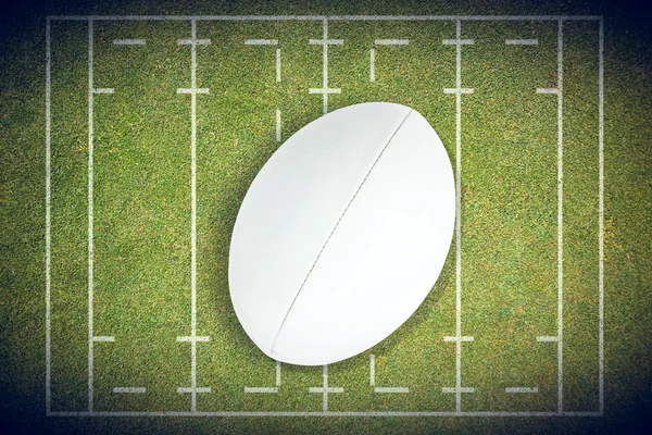 Piłka z taktyki rugby — Zdjęcie stockowe