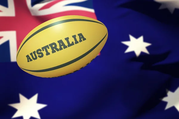 Australië rugbybal — Stockfoto