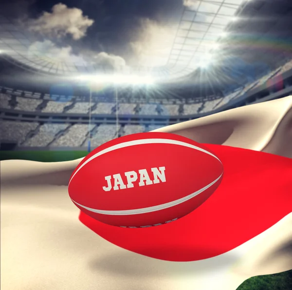 Japonsko rugby míč — Stock fotografie