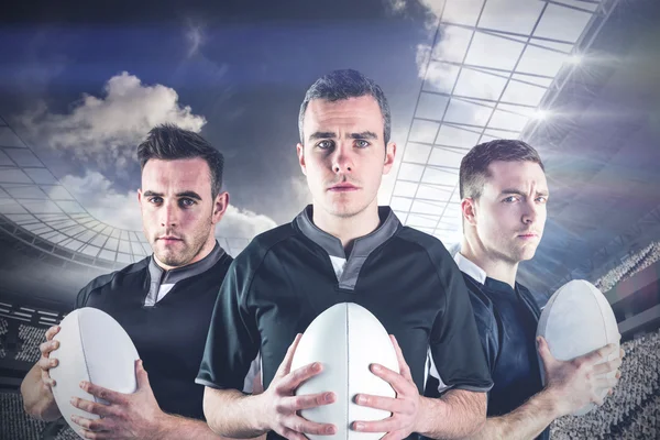 Jugadores de rugby duros —  Fotos de Stock