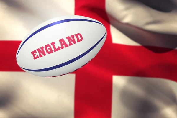 Inglaterra bola de rugby — Fotografia de Stock