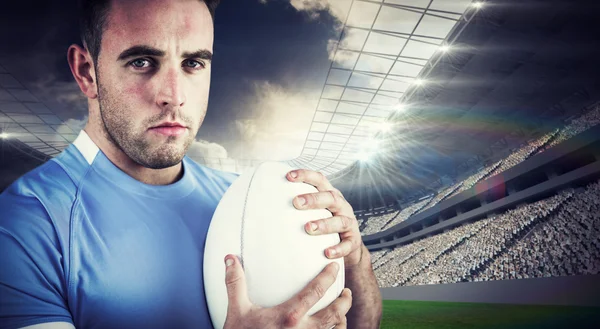 Rugby player looking at camera — Stock Photo, Image