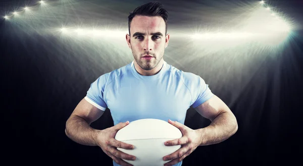 Rugby player looking at camera — Stock Photo, Image