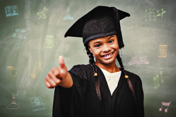 Imagen compuesta de asignaturas escolares garabatos — Foto de Stock