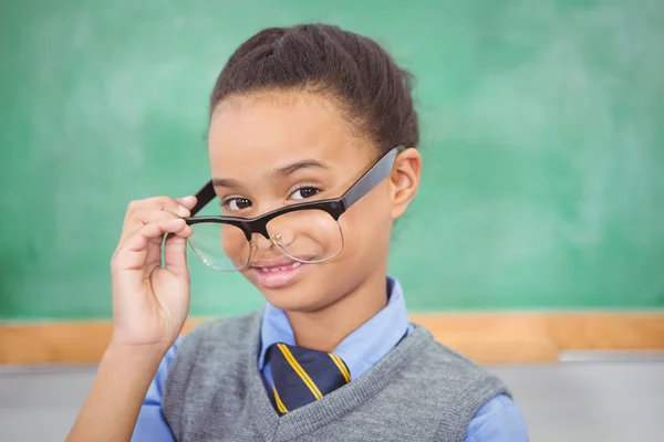 Smart student looking at the camera — Stock Photo, Image