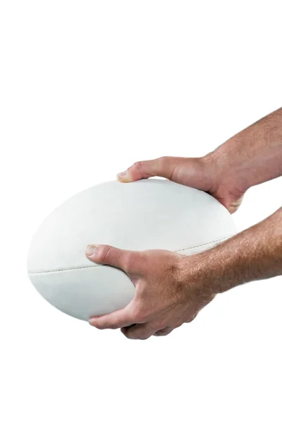 Topu tutan oyuncu spor — Stok fotoğraf