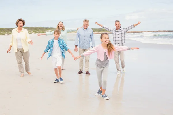 Famiglia multi generazione tutti insieme — Foto Stock