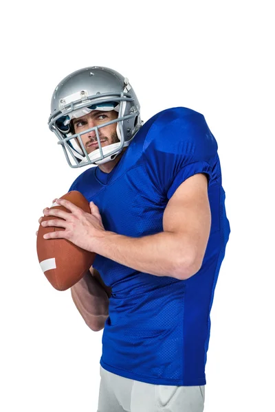 Deportes manto lanzar la pelota — Foto de Stock