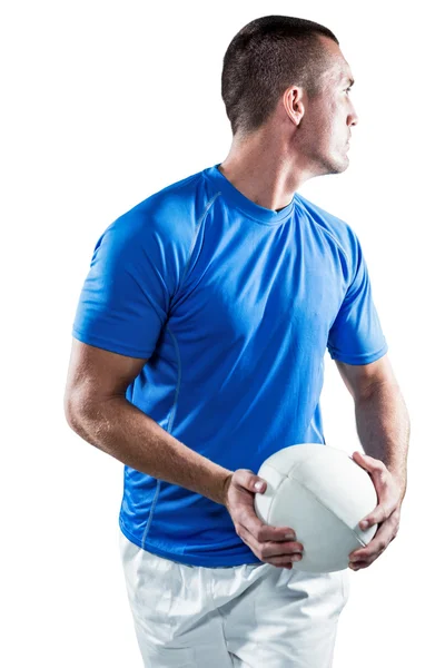 Rugby player looking away — Stock Photo, Image