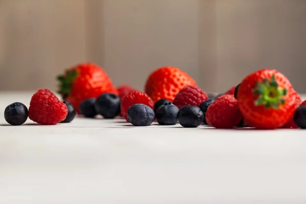 Fresh berries in close up — Stock Photo, Image