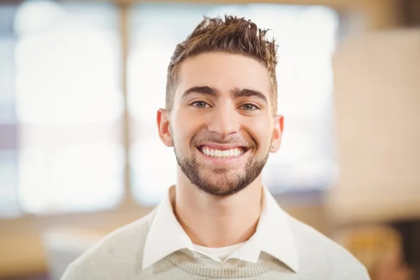 Retrato de un hombre de negocios guapo — Foto de Stock