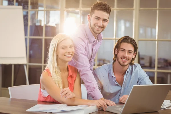 Business people working in creative office — Stock Photo, Image