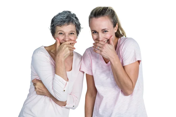 Madre e hija riendo —  Fotos de Stock