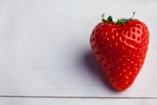 Fresh strawberry in close up — Stock Photo, Image