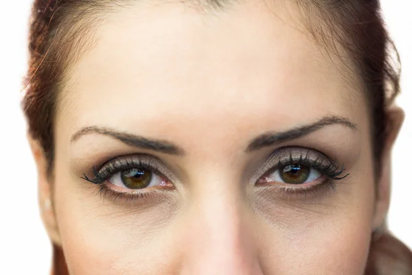 Close-up retrato de mulher — Fotografia de Stock