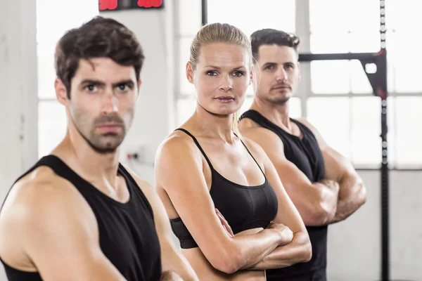 Fit people facing to the camera — Stock Photo, Image