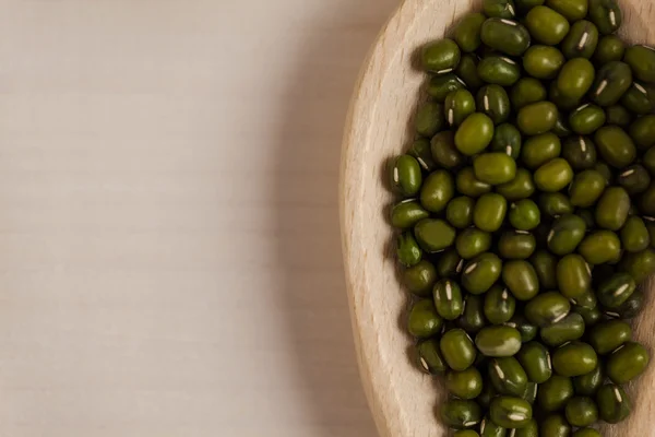 緑レンズ豆の部分カップ — ストック写真