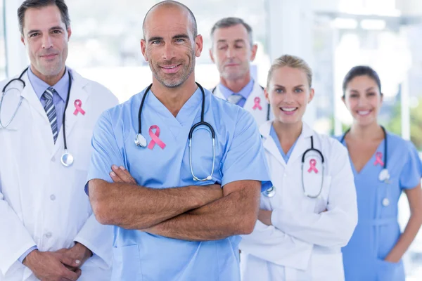 Cinta de conciencia de cáncer de mama rosa —  Fotos de Stock