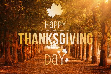 happy thanksgiving day clipart