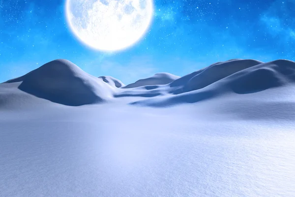 Kış kar sahne — Stok fotoğraf