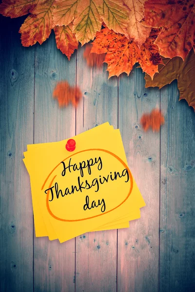 Happy thanksgiving day — Stockfoto