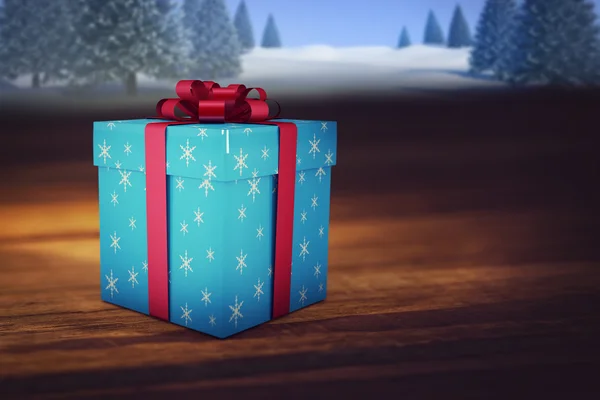 Image composite de cadeaux de Noël — Photo