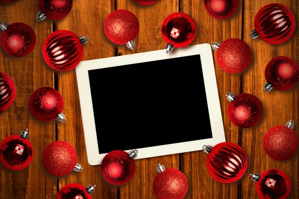 Composite image of tablet pc — Stock Photo, Image