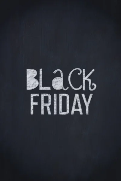 Um anúncio de sexta-feira negra — Fotografia de Stock