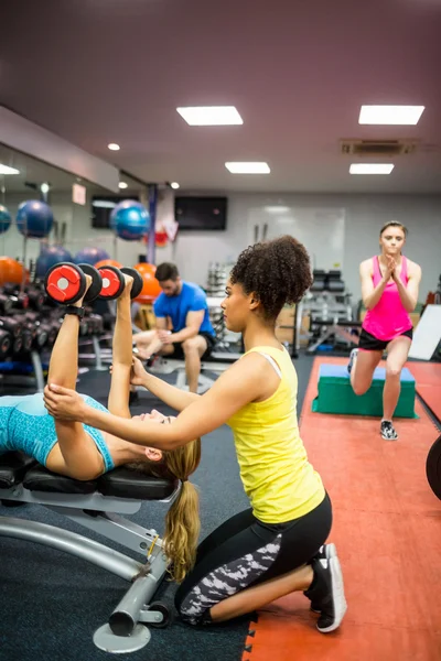 Fit people working out — Stock Photo, Image