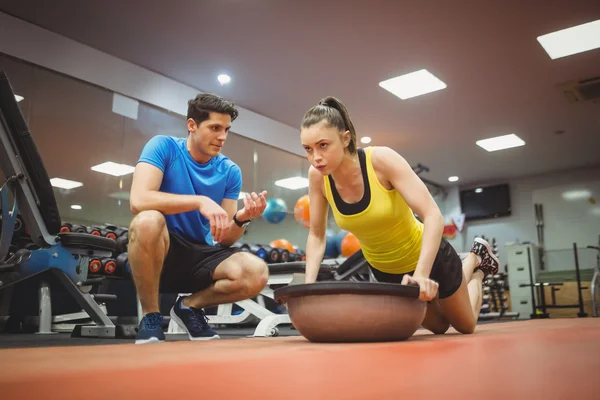 Fit woman working out — Stock Photo, Image