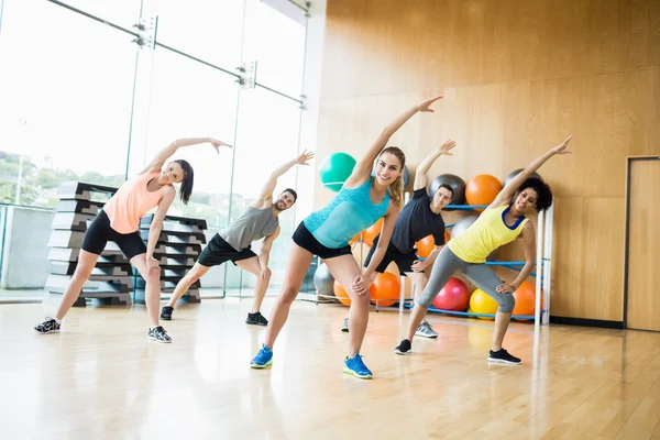 Fitness cvičení třída — Stock fotografie