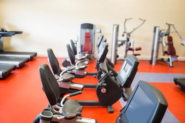 Selection of different exercise machines — Stock Photo, Image