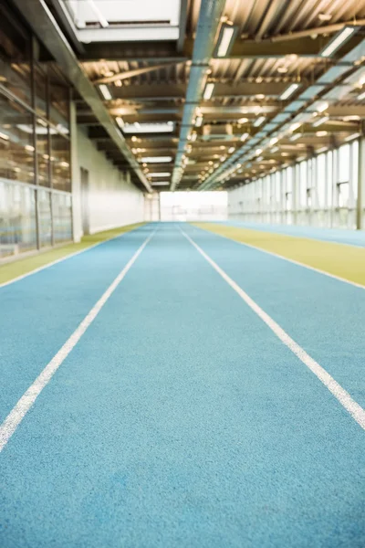 Indoor-Laufbahn — Stockfoto