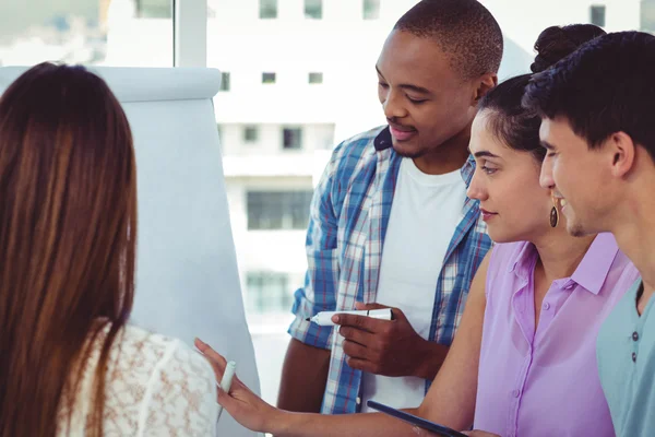 Creative team having a meeting — Stock Photo, Image