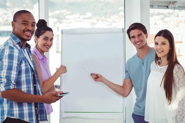 Kreativ-Team trifft sich — Stockfoto