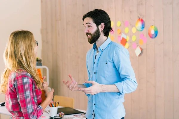 Creative team envisioning their ideas — Stock Photo, Image