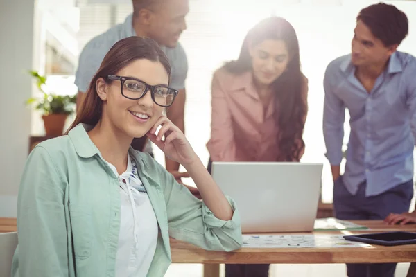 Young creative team working together — Stock Photo, Image