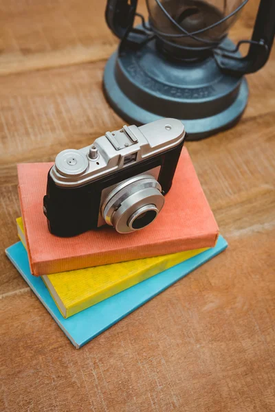 Close up view of an old camera — Stock Photo, Image