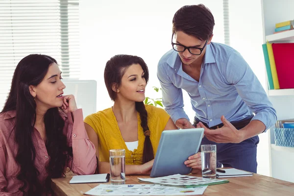 Kreativ-Team trifft sich — Stockfoto