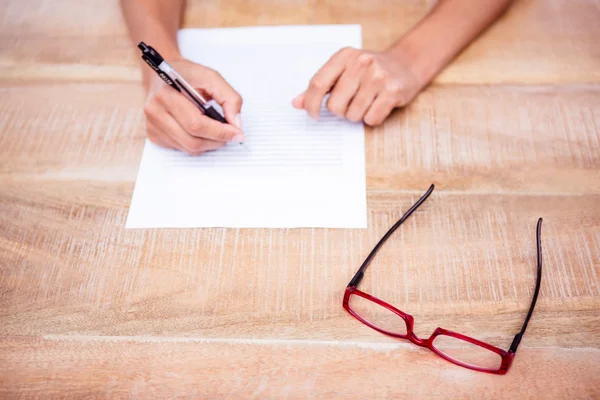 Close up view of a piece of paper — Stock Photo, Image