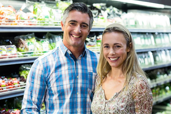 Happy smiling couple posing together — Stock Photo, Image