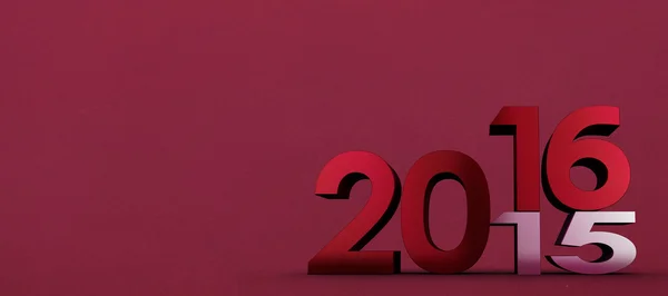 Composite image of 2016 graphic — Stock Photo, Image