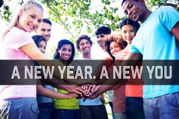 Motivational new years message — Stock Photo, Image