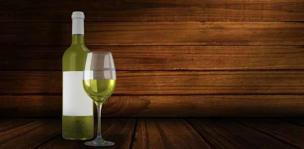 Obraz kompozytowy z białego wina — Zdjęcie stockowe